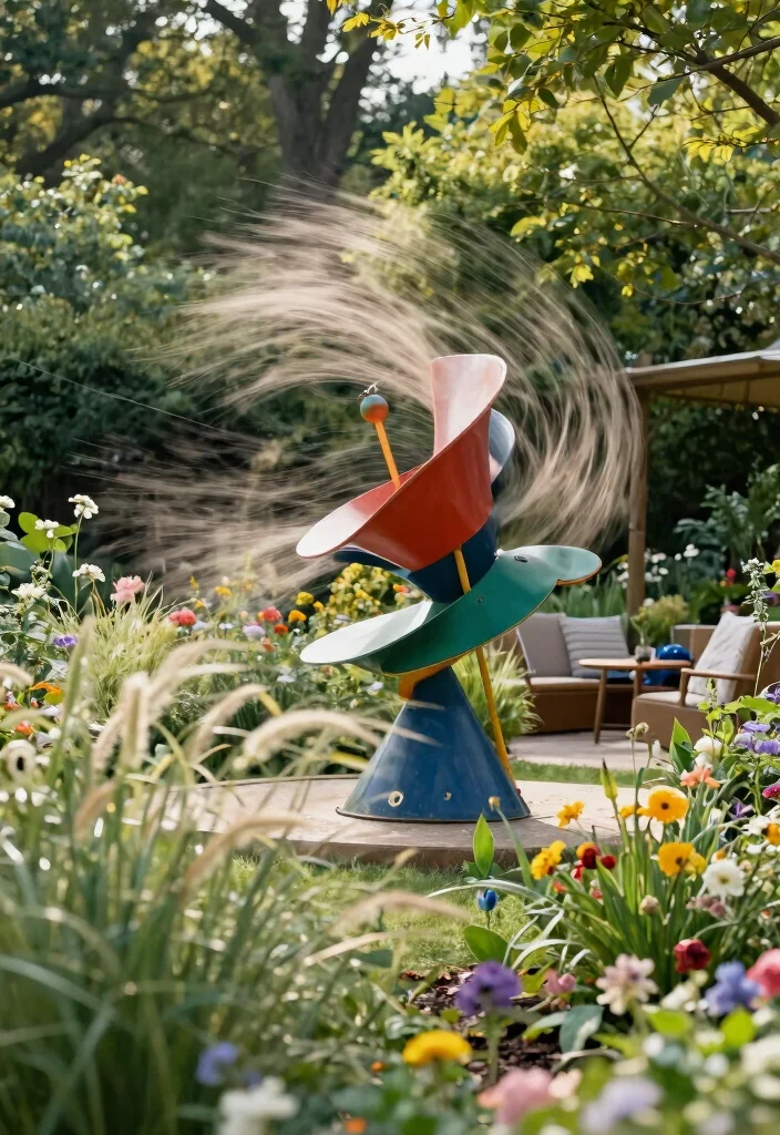 13 Beautiful Outdoor Garden Sculpture Inspiration Photos 9. Kinetic Sculptures 0