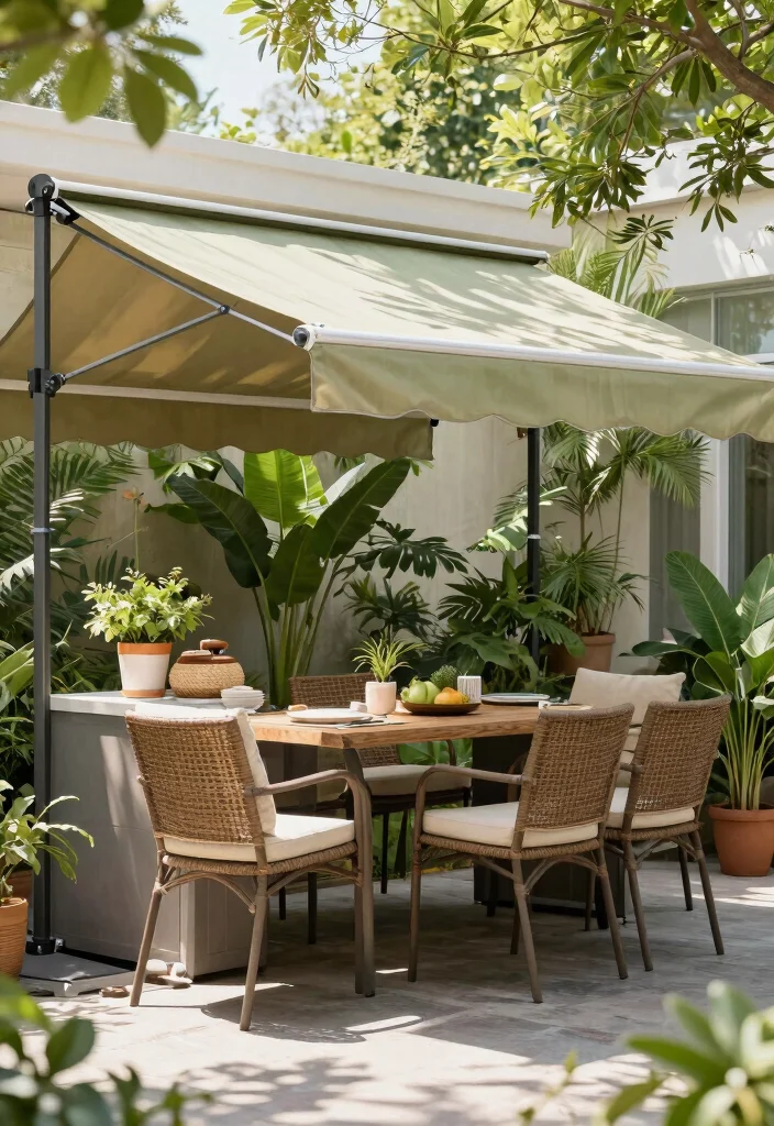 13 Best Deck Shade Ideas: Retractable Awning Designs 10 13 Best Deck Shade Ideas Retractable Awning Designs 10. Eco Friendly Retractable Awning 0
