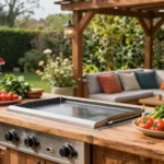 13 Custom DIY Outdoor Griddle Ideas [Built In Layouts]