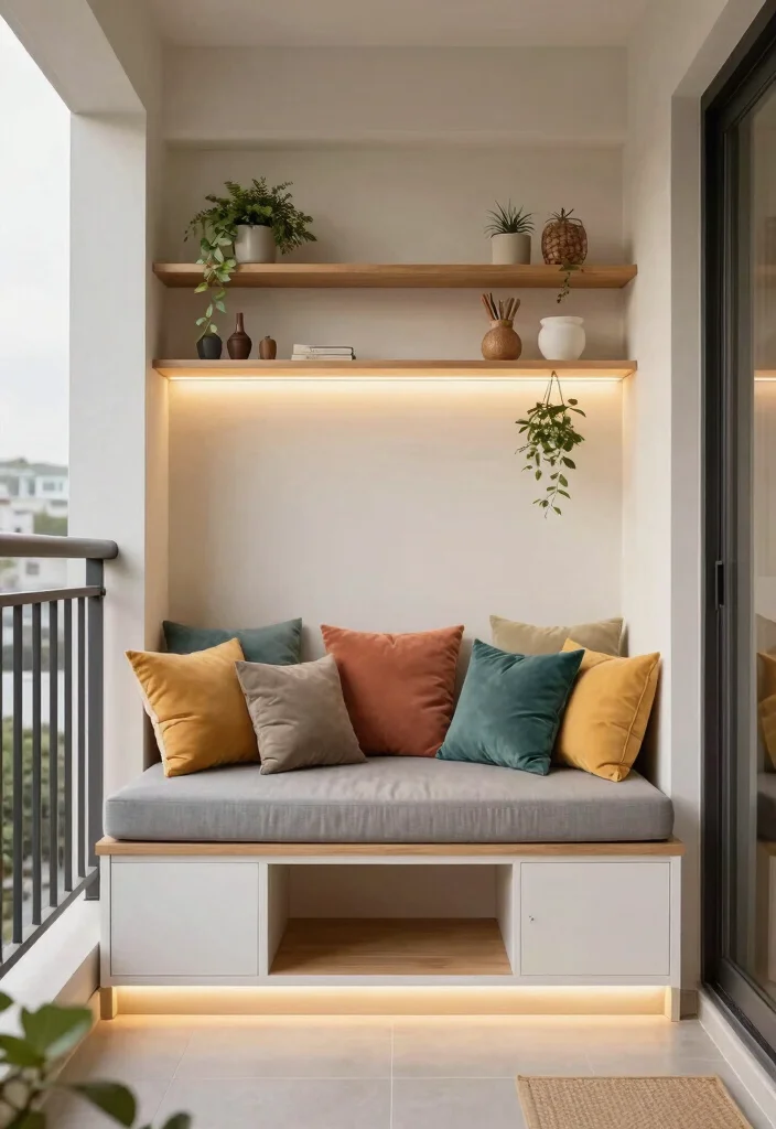 13 Cute Patio Loveseat Ideas for Small Balconies 13 13 Cute Patio Loveseat Ideas for Small Balconies 13. Custom Built In Loveseat 0