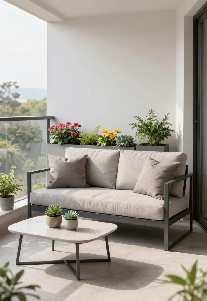 13 Cute Patio Loveseat Ideas for Small Balconies 2 13 Cute Patio Loveseat Ideas for Small Balconies 2. Modern Minimalist Loveseat 0