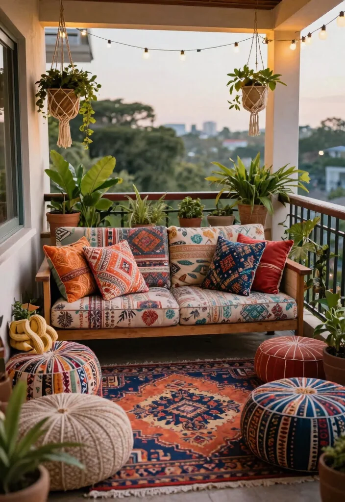 13 Cute Patio Loveseat Ideas for Small Balconies 3 13 Cute Patio Loveseat Ideas for Small Balconies 3. Boho Chic Loveseat 0
