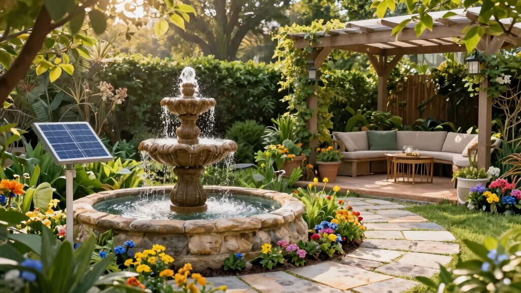13 Easy DIY Water Feature Solar Fountain Ideas