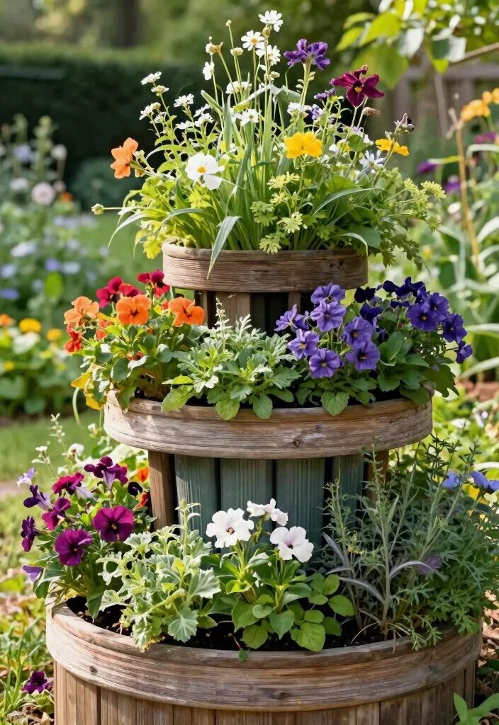 13 Genius Trash Can Hiding Ideas for Your Outdoor Setup 12. Vertical Garden for Concealment 0