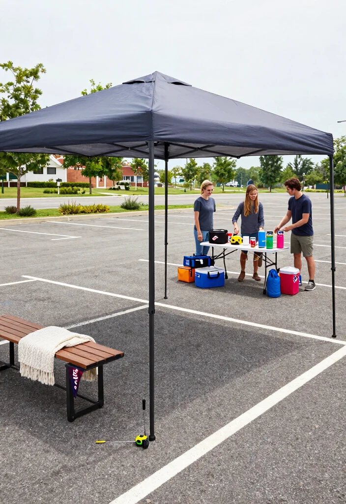 13 Life Changing Pop Up Canopy Tips for Tailgating 1. Choose the Right Canopy Size 0