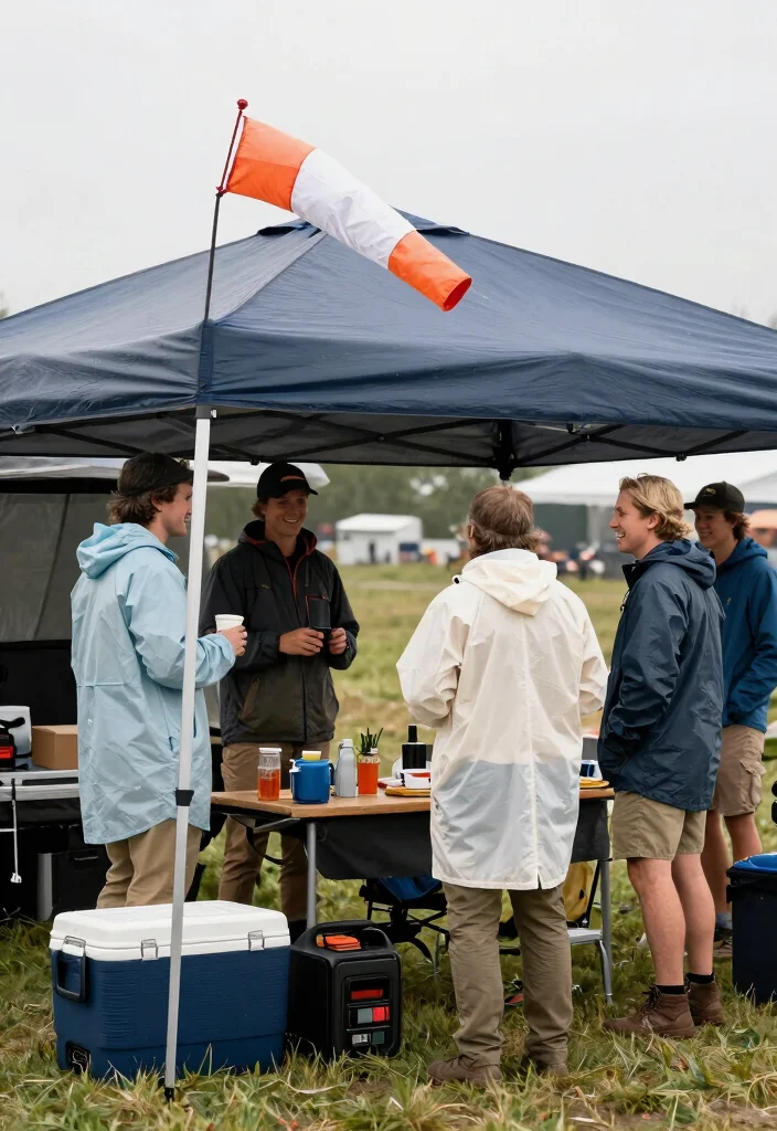 13 Life Changing Pop Up Canopy Tips for Tailgating 13. Plan for Weather Changes 0