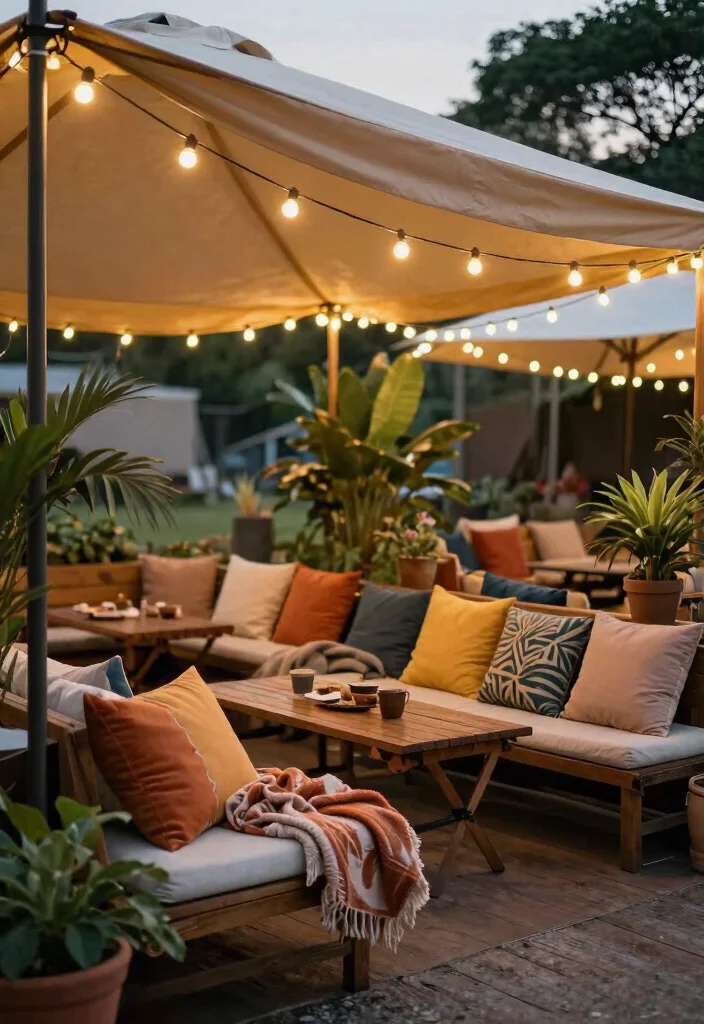 13 Life Changing Pop Up Canopy Tips for Tailgating 4. Create a Cozy Atmosphere 0