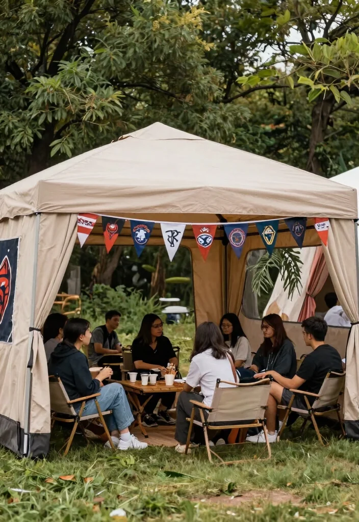 13 Life Changing Pop Up Canopy Tips for Tailgating 5. Use Canopies for Privacy 0