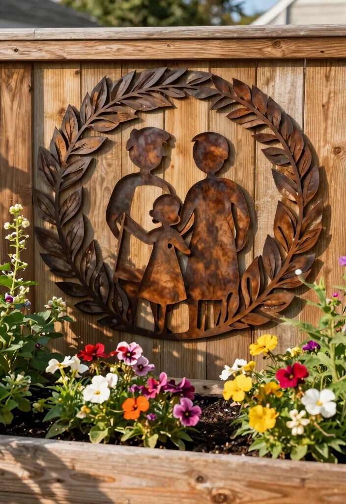 13 Modern Outdoor Wall Art Ideas Metal Designs 10. Custom Laser Cut Art 0