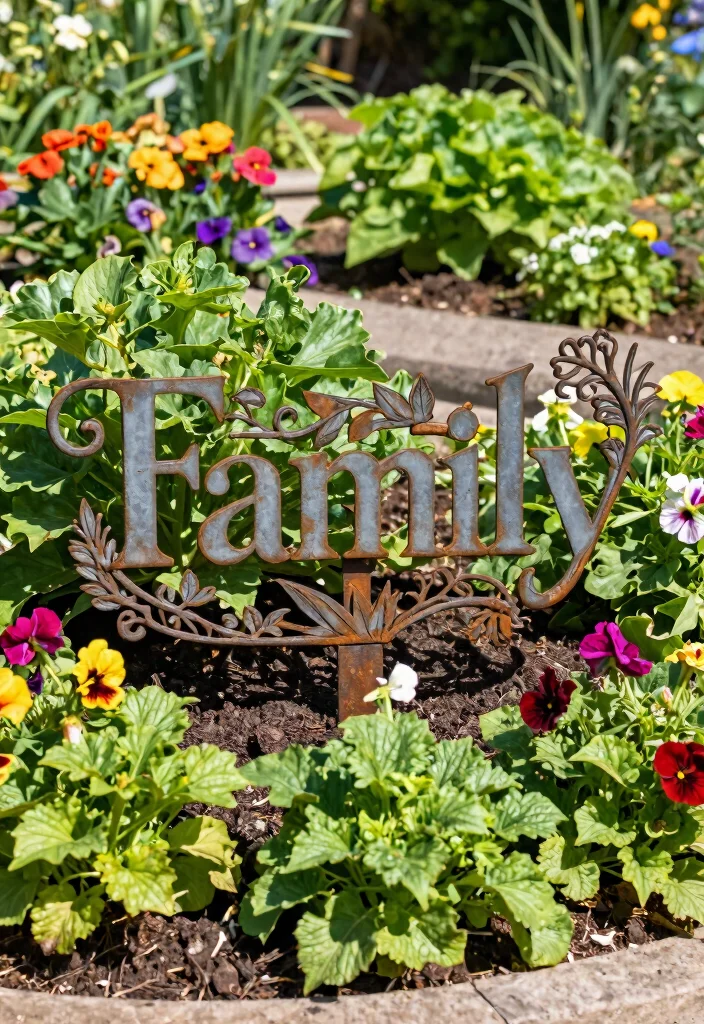 13 Modern Outdoor Wall Art Ideas Metal Designs 3. Metal Garden Signs 0