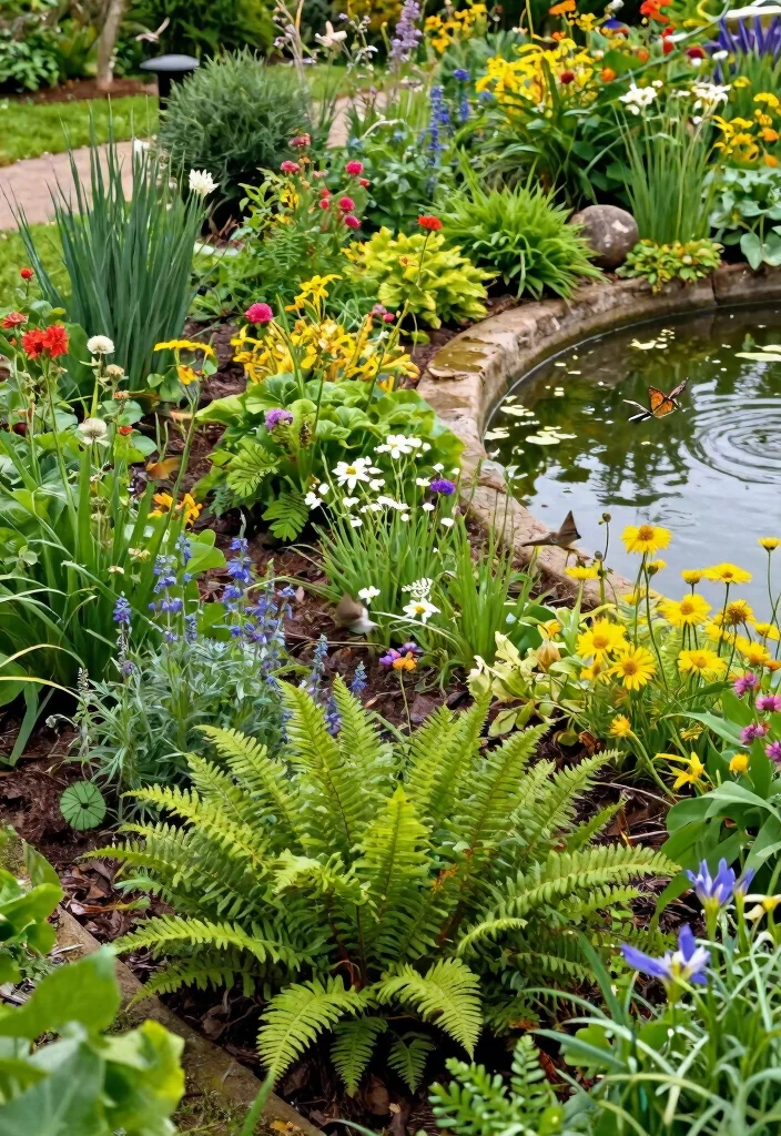 13 Natural Pond Bog Filter Ideas Eco Friendly 12. Rain Garden Filter 0