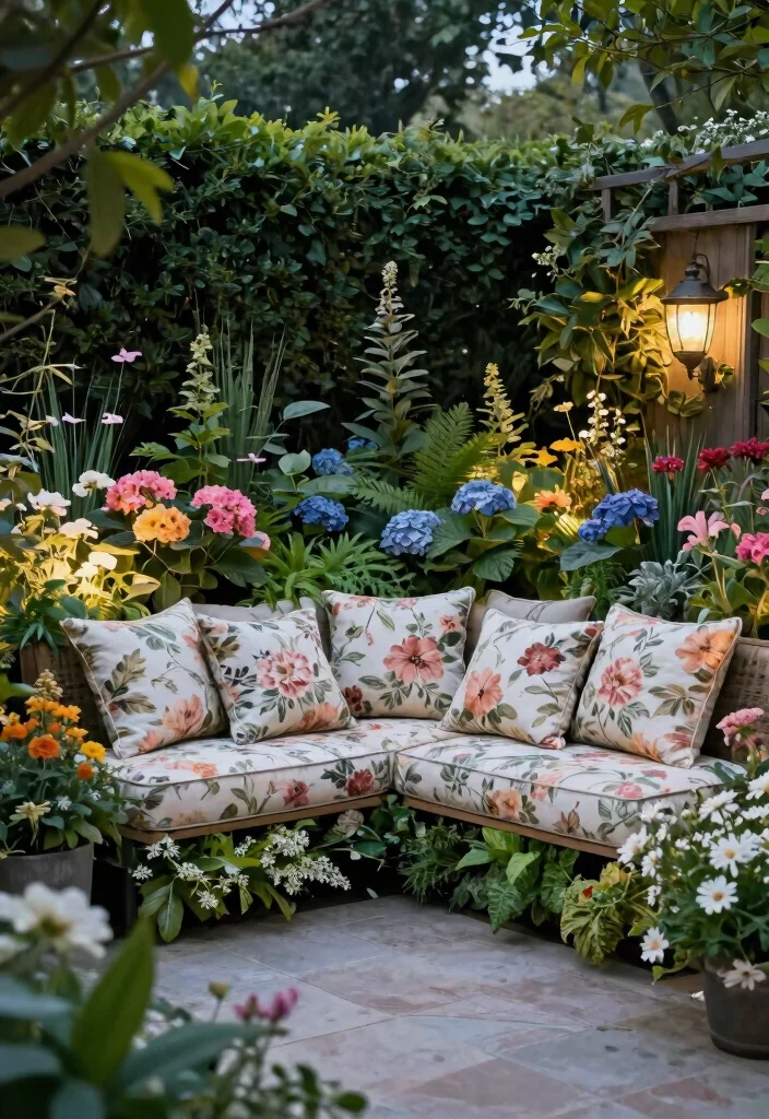 13 Stunning Patio Couch Inspiration Photos Designer Look 12. Garden Integrated Seating 0