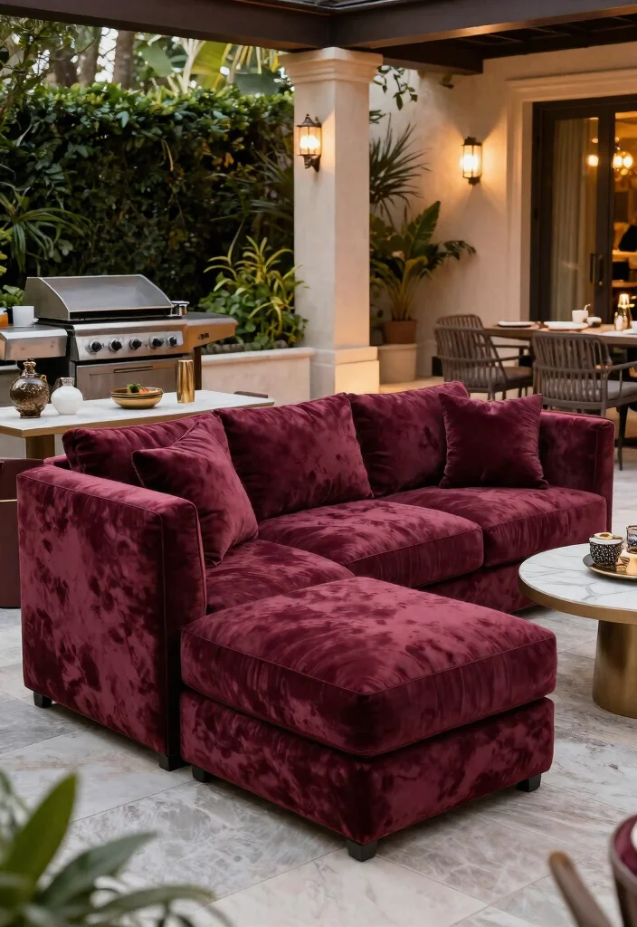 13 Stunning Patio Couch Inspiration Photos Designer Look 7. Luxe Outdoor Lounging 0
