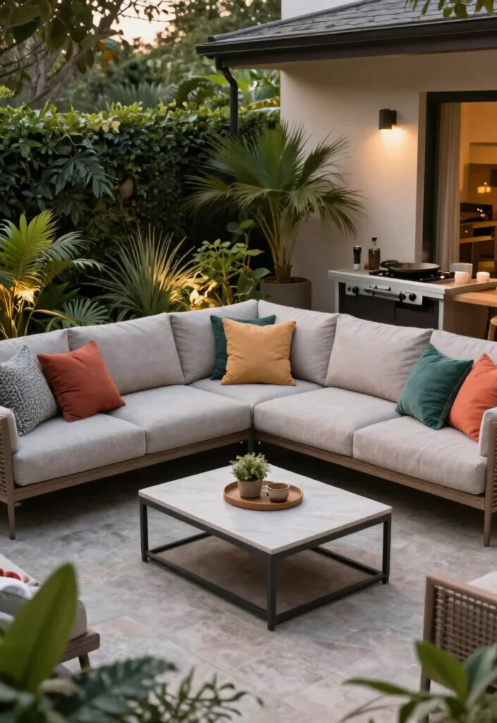 13 Stunning Patio Couch Inspiration Photos Designer Look 9. Elegant Outdoor Sectionals 0