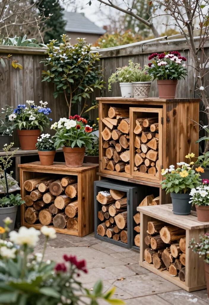 13 Sturdy Log Shelf Ideas for Winter Firewood Storage Conclusion 0