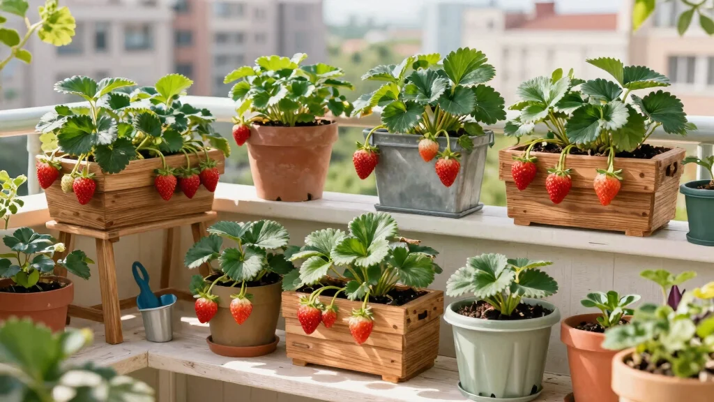 13 Sweet Strawberry Planter Ideas for Vertical Gardens