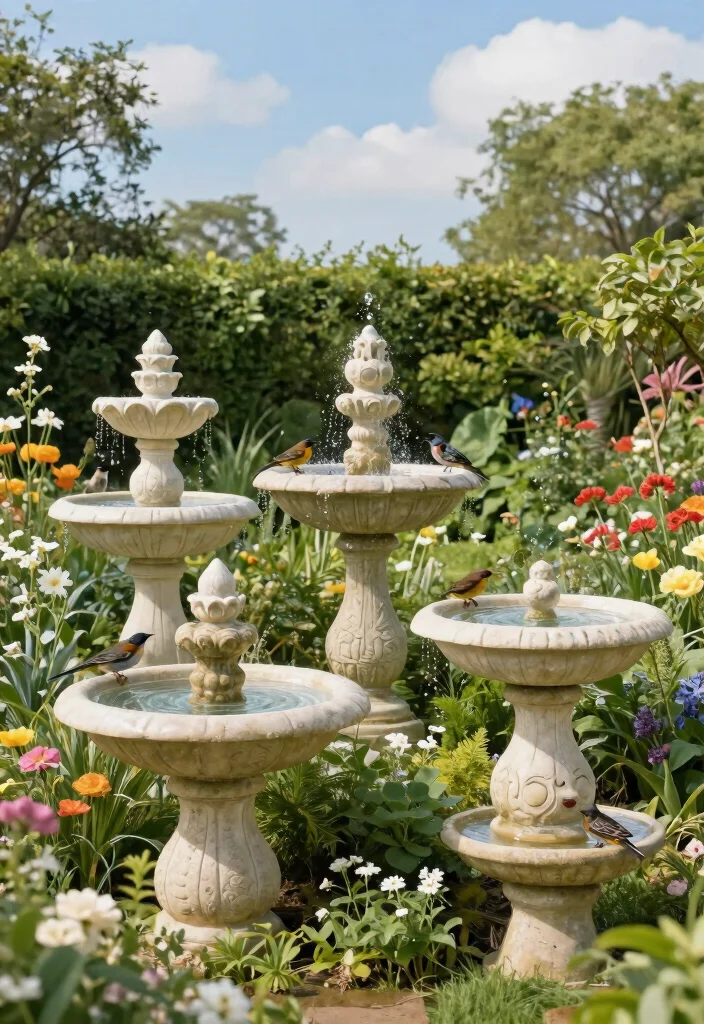 15 Beautiful Bird Bath Fountain Ideas to Attract Birds Conclusion 0