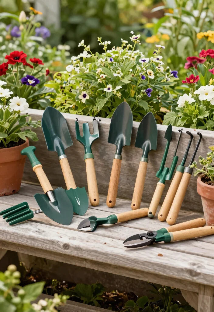 15 Beautiful Garden Tool Set Ideas for Green Thumbs 15 15 Beautiful Garden Tool Set Ideas for Green Thumbs 15. Multi Purpose Gardening Tool Sets 0