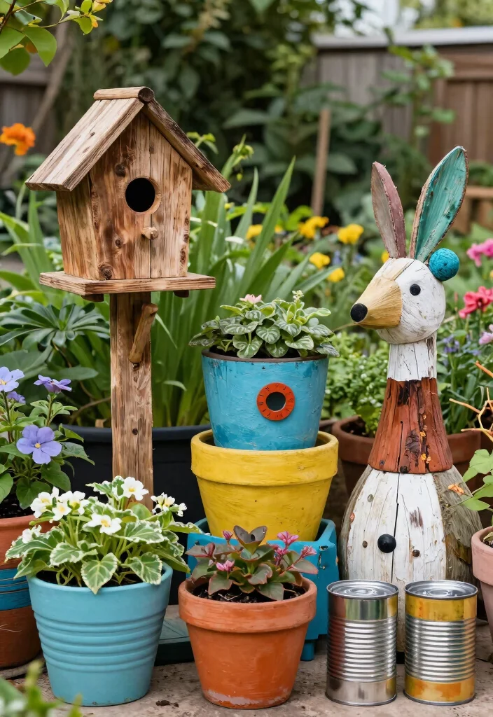 15 Beautiful Outdoor Garden Wall Art Inspiration 15. Eco Friendly Decor 0
