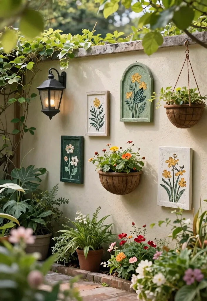 15 Beautiful Outdoor Garden Wall Art Inspiration Conclusion 0