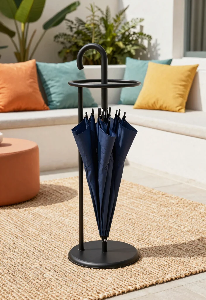 15 Beautiful Umbrella Stand Ideas for the Patio 14 15 Beautiful Umbrella Stand Ideas for the Patio 14. Convertible Umbrella Stand 0