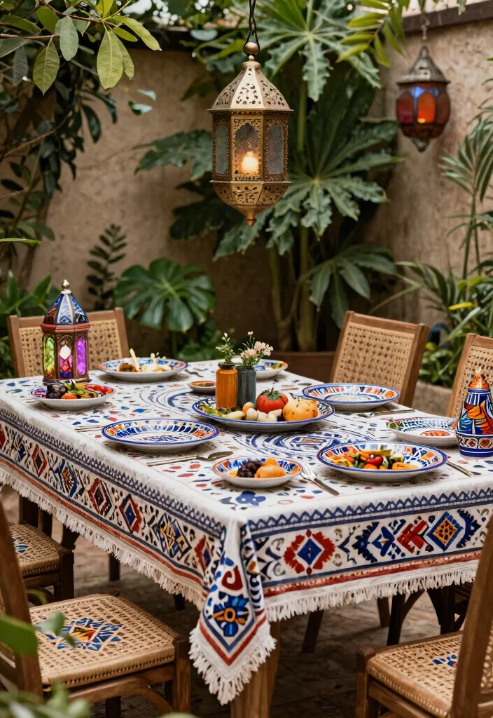 15 Best Patio Dining Table Ideas for Family BBQs 13 15 Best Patio Dining Table Ideas for Family BBQs 13. Cultural Inspirations 0