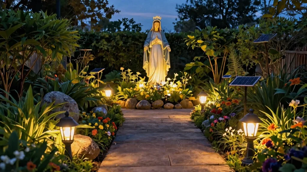 15 Bright Solar Powered Garden Path Lights Ideas