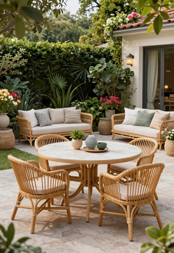 15 Chic Rattan Patio Furniture Ideas Boho Style Conclusion 0