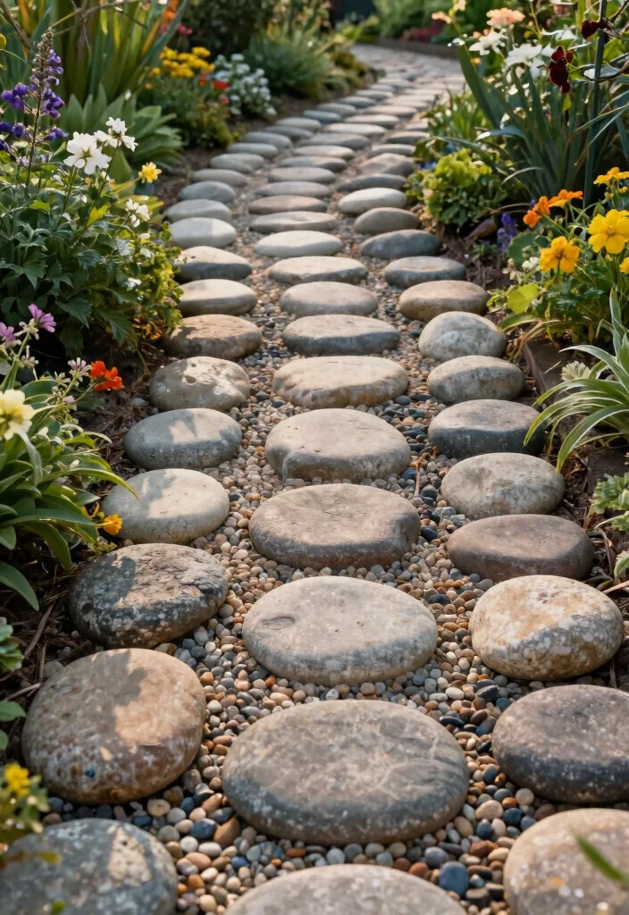 15 Clever Garden Edger Ideas for a Neat Yard 1 15 Clever Garden Edger Ideas for a Neat Yard 1. Stone Path Edgers 0