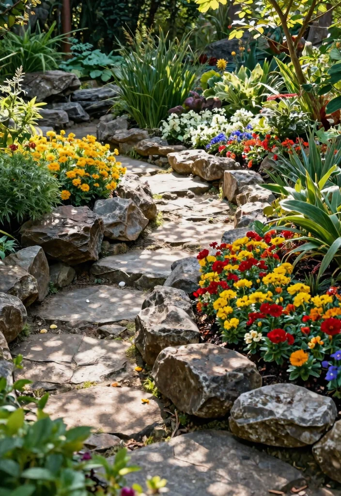 15 Clever Garden Edger Ideas for a Neat Yard 13 15 Clever Garden Edger Ideas for a Neat Yard 13. Natural Rock Edging 0