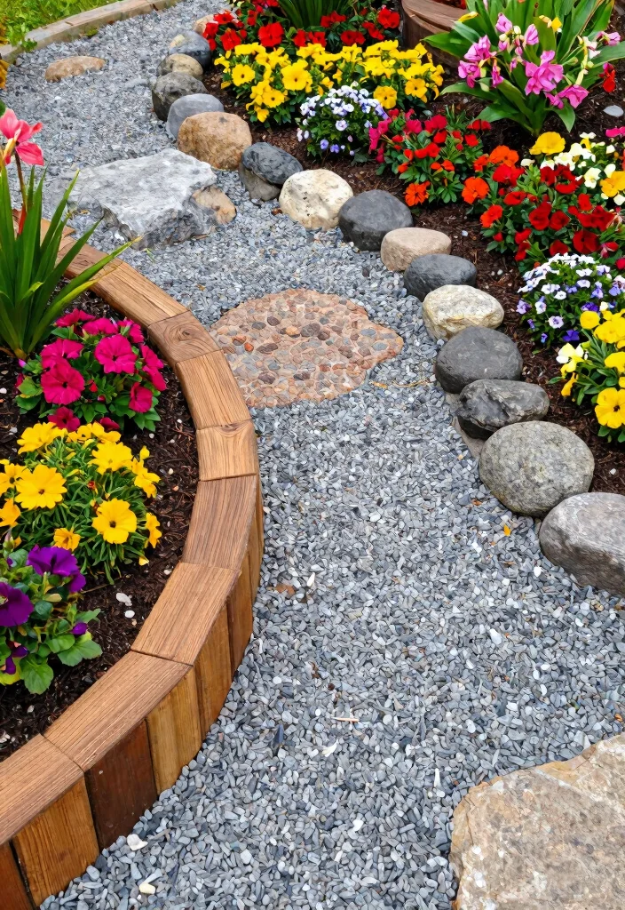 15 Clever Garden Edger Ideas for a Neat Yard 14 15 Clever Garden Edger Ideas for a Neat Yard 14. Mixed Material Edging 0