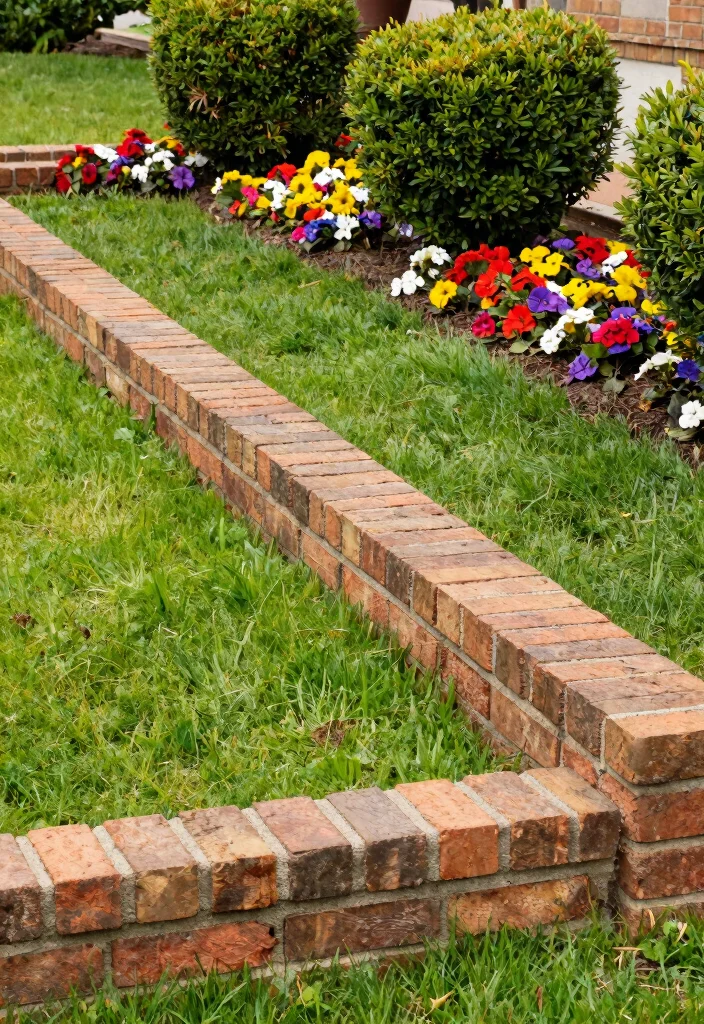15 Clever Garden Edger Ideas for a Neat Yard 2 15 Clever Garden Edger Ideas for a Neat Yard 2. Brick Borders 0