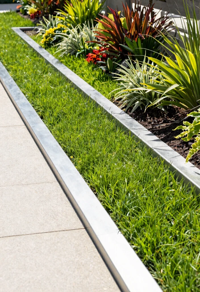 15 Clever Garden Edger Ideas for a Neat Yard 4 15 Clever Garden Edger Ideas for a Neat Yard 4. Metal Edgers 0