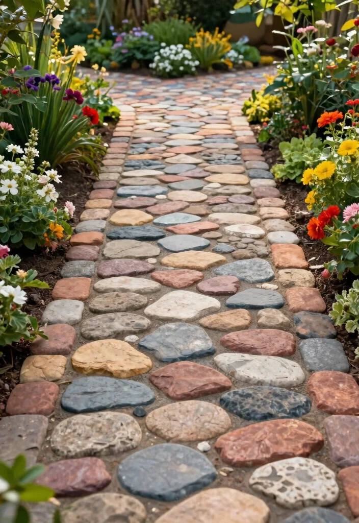 15 Clever Garden Edger Ideas for a Neat Yard 7 15 Clever Garden Edger Ideas for a Neat Yard 7. Paver Stones 0