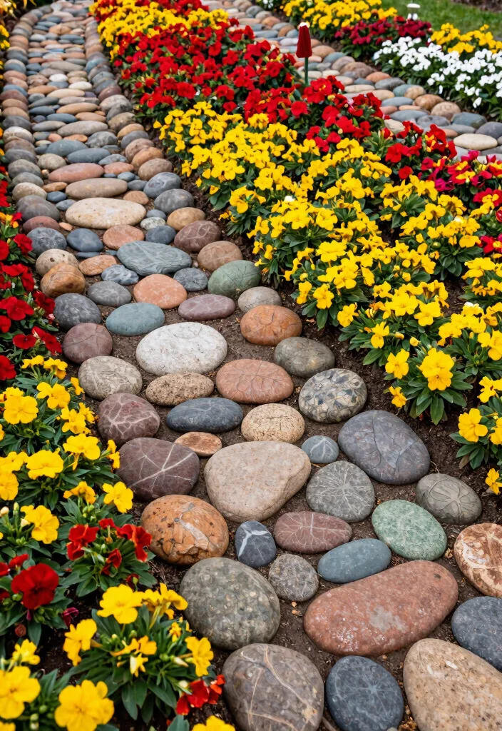 15 Clever Garden Edger Ideas for a Neat Yard 9 15 Clever Garden Edger Ideas for a Neat Yard 9. Decorative Stone 0