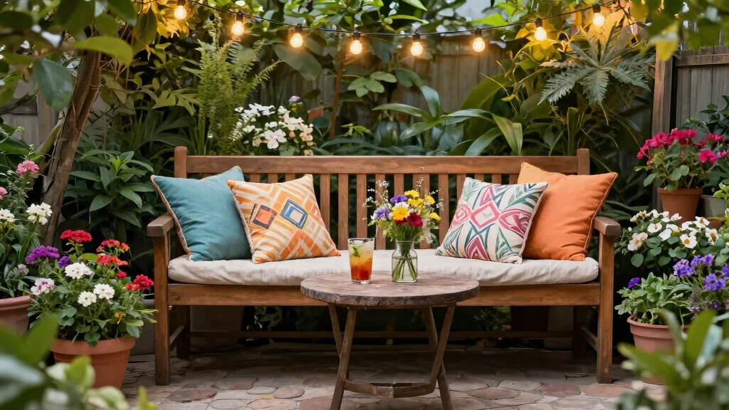15 Cozy Patio Bench Ideas for Extra Outdoor Seating