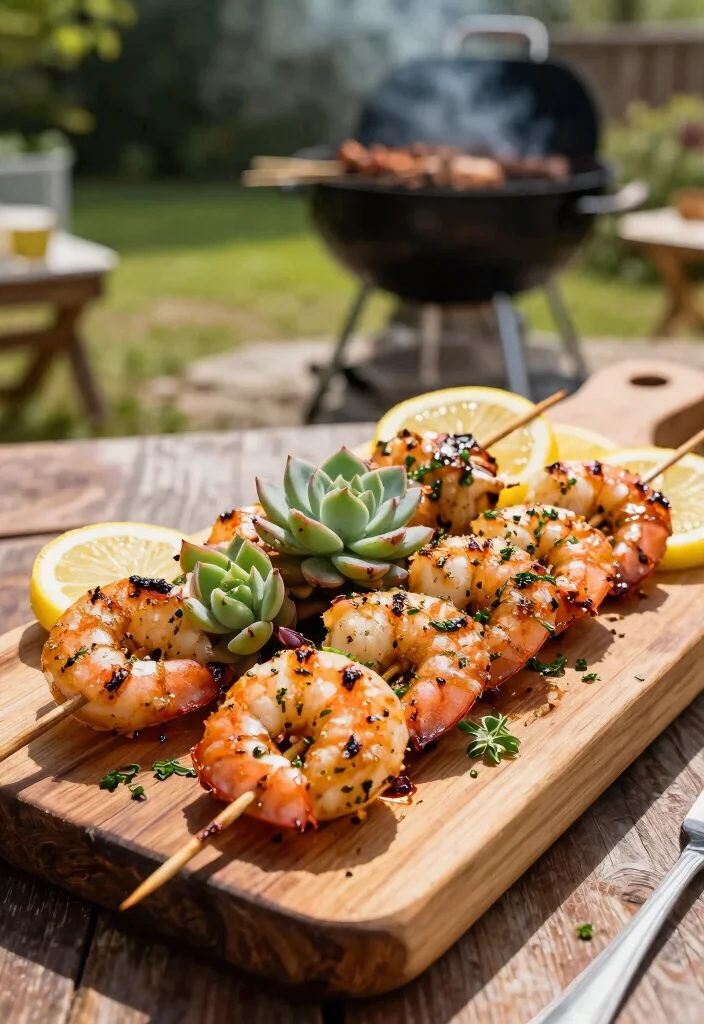 15 Epic Pellet Smoker Ideas for Easy BBQ Sessions 10. Herb Seasoned Grilled Shrimp 0
