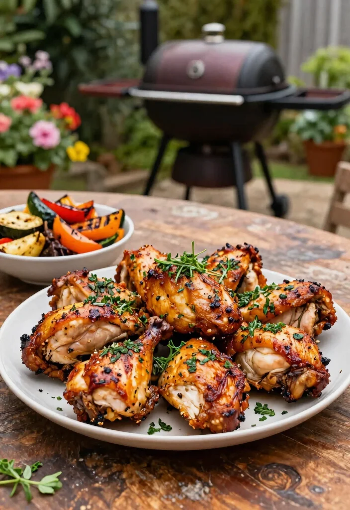 15 Epic Pellet Smoker Ideas for Easy BBQ Sessions 3. Herb Infused Smoked Chicken 0