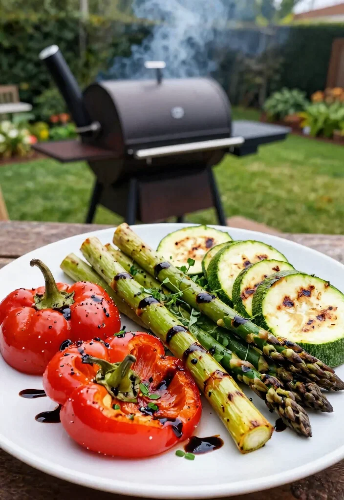 15 Epic Pellet Smoker Ideas for Easy BBQ Sessions 4. Flavor Packed Grilled Vegetables 0