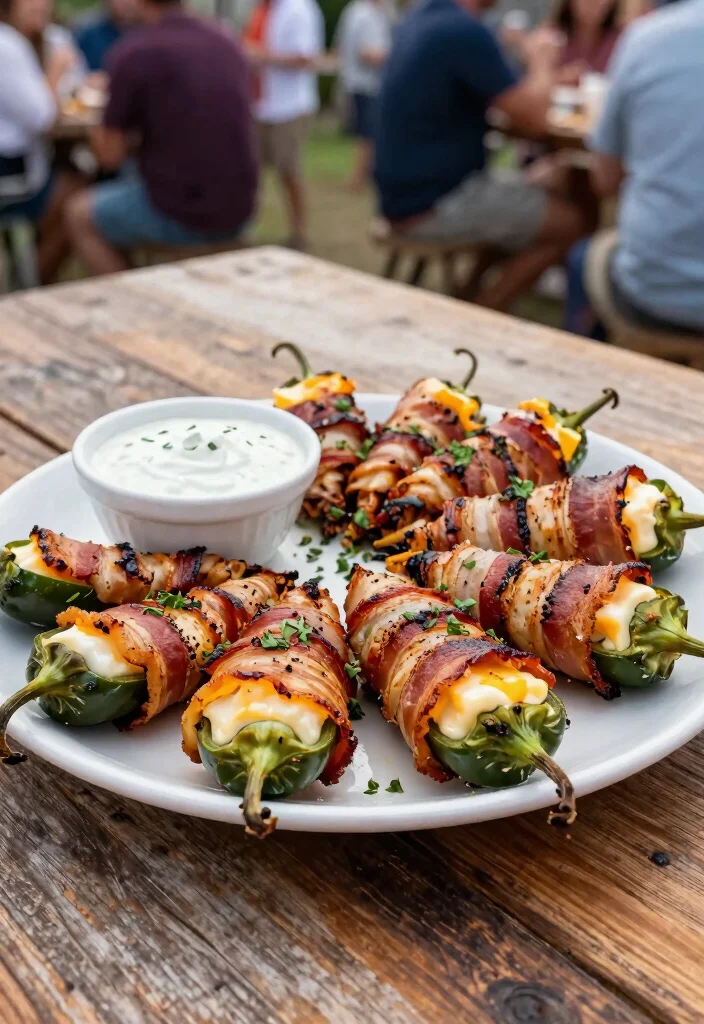 15 Epic Pellet Smoker Ideas for Easy BBQ Sessions 8. Smoky Bacon Wrapped Jalapeos 0