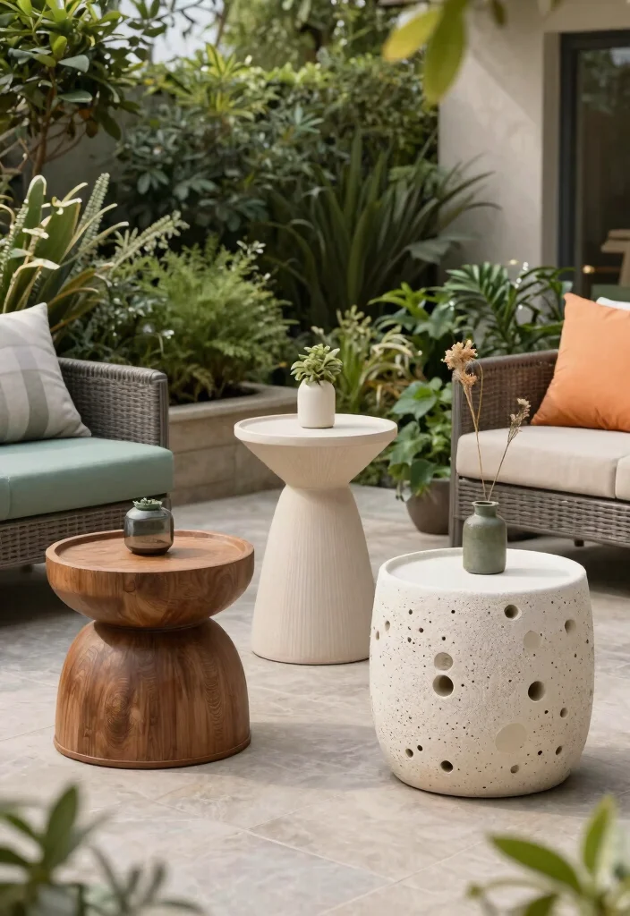 15 Handy Patio Side Table Ideas for Drinks and Books Conclusion 0