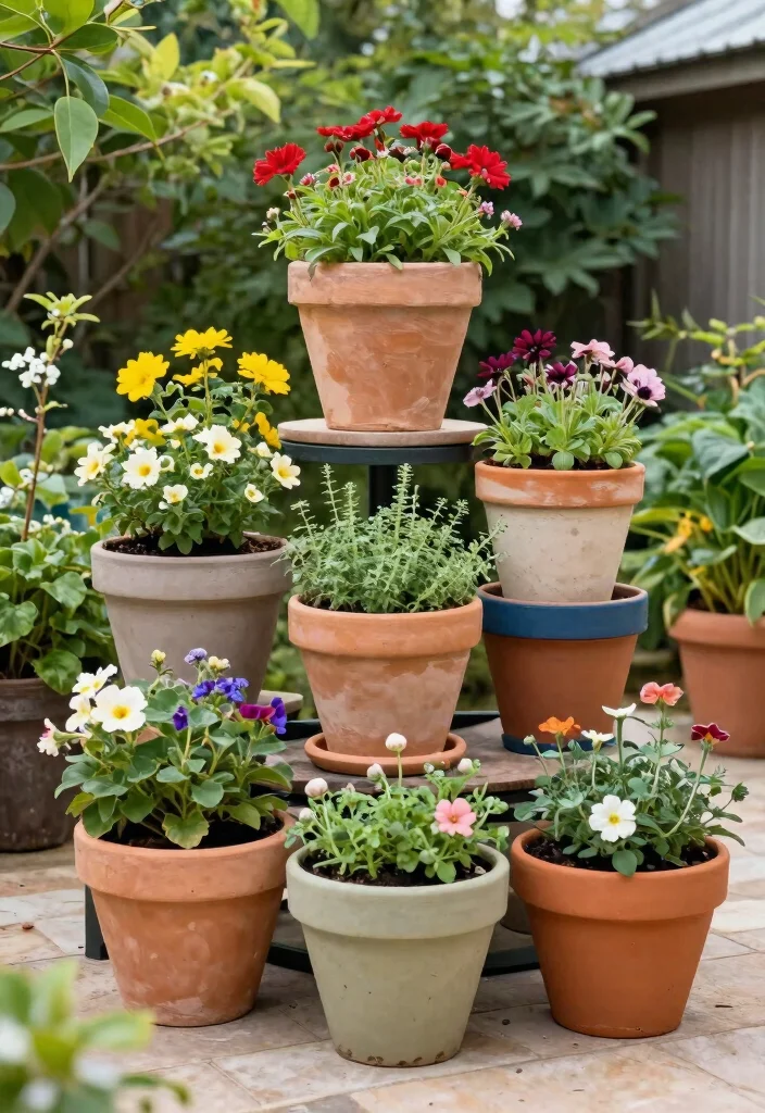 15 Pro Patio Set Up Ideas for Small Space Gardening Solutions 10. Creative Container Gardening 0