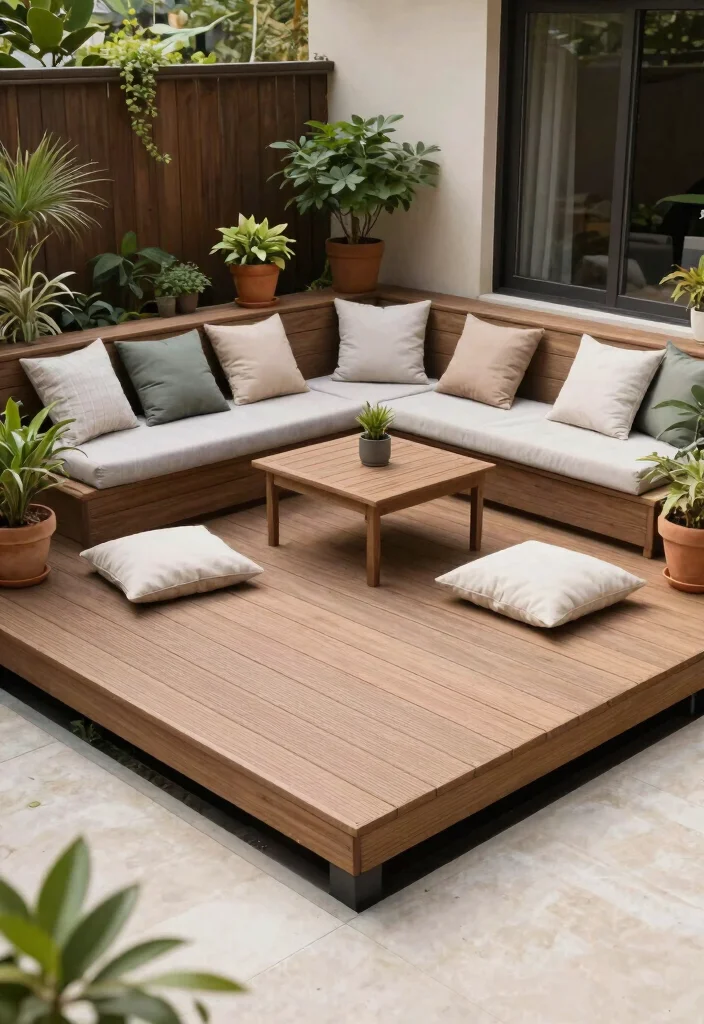 15 Pro Patio Set Up Ideas for Small Space Gardening Solutions 13. Elevated Decking Options 0