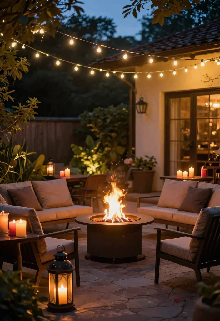 15 Pro Patio Set Up Ideas for Small Space Gardening Solutions 5. Creative Lighting Ideas 0