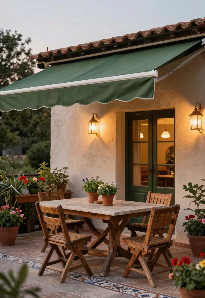 15 Sleek Retractable Awning Ideas for Patio Shade Fix 4 15 Sleek Retractable Awning Ideas for Patio Shade Fix 4. Mediterranean Charm 0