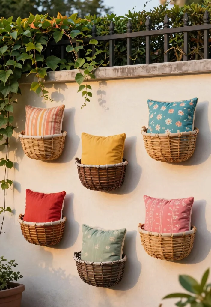 15 Smart Outdoor Cushion Storage Ideas Weatherproof 3. Wall Mounted Storage Solutions 0