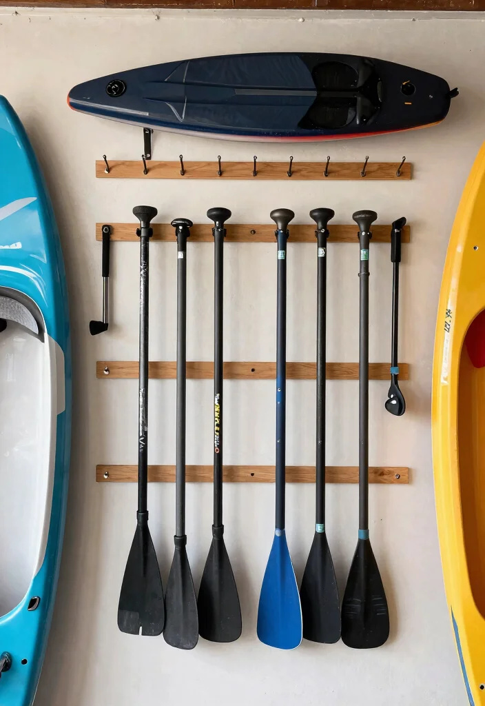 15 Space Saving Kayak Garage Storage Ideas Hoists Racks 9. Magnetic Hooks and Strips 0