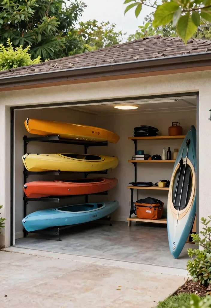 15 Space Saving Kayak Garage Storage Ideas Hoists Racks Conclusion 0