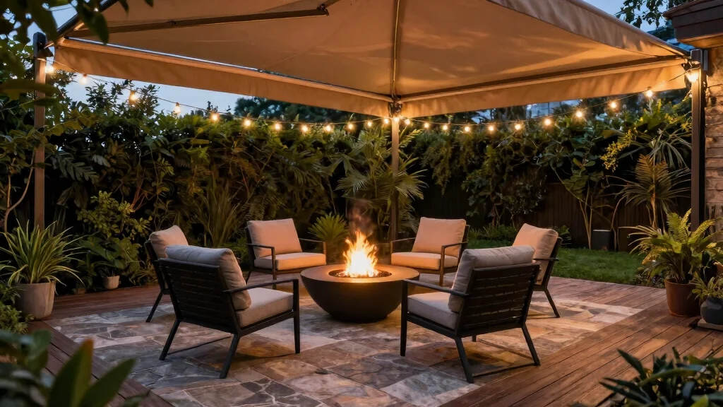 15 Stunning Outdoor Fire Bowl Patio Ideas for Ambiance