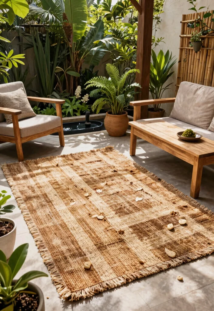 15 Stunning Patio Rug Inspiration Photos for Summer 8 15 Stunning Patio Rug Inspiration Photos for Summer 8. Eco Friendly Options 0